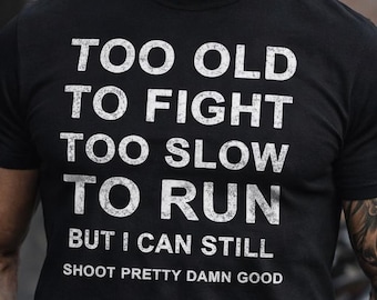 Gift for Grandpa Who Has Everything – Funny Tough Grandpa T-Shirt – Cool Papa Birthday Gift From Grandkids – Father’s Day Present Idea