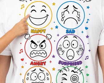 Interactive Emotion Game Dad Shirt, Father's Day Gift, Toddler Activity Tee