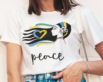 Ukraine t-shirt, Support Ukraine t shirts, Sunflower shirts, Ukrainian shirts, Ukraine Girl t shirt, Stand With Ukraine