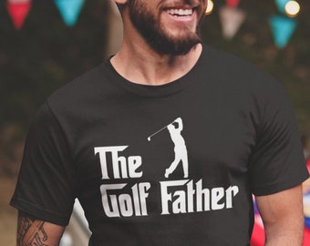 Das Golf-Vater-Shirt, Golf-Shirt für Papa, Vatertagsgeschenk, Vatertags-Shirt, Golf-T-Shirts Lustiges Vatertags-Shirt
