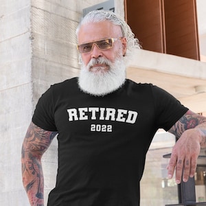 Cadeaux de retraite personnalisés, Chemise de retraite, Retraité 2024, T-shirt de retraite, Chemises de retraite pour hommes, Cadeaux de retraite rigolos
