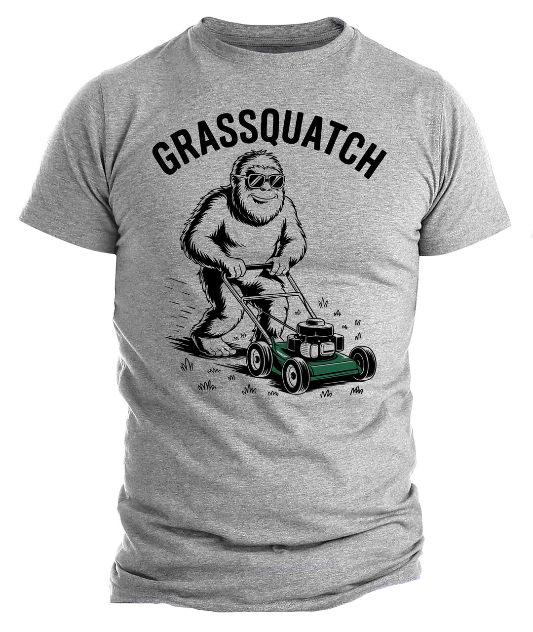 Grassquatch Shirt • Funny Bigfoot Weed Tee • 420 Stoner Sasquatch T ...