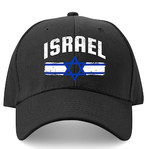 Vaterländischer Hut israelische Flagge, Israel IDF Tzahal verstellbarer Hut, Erbhut