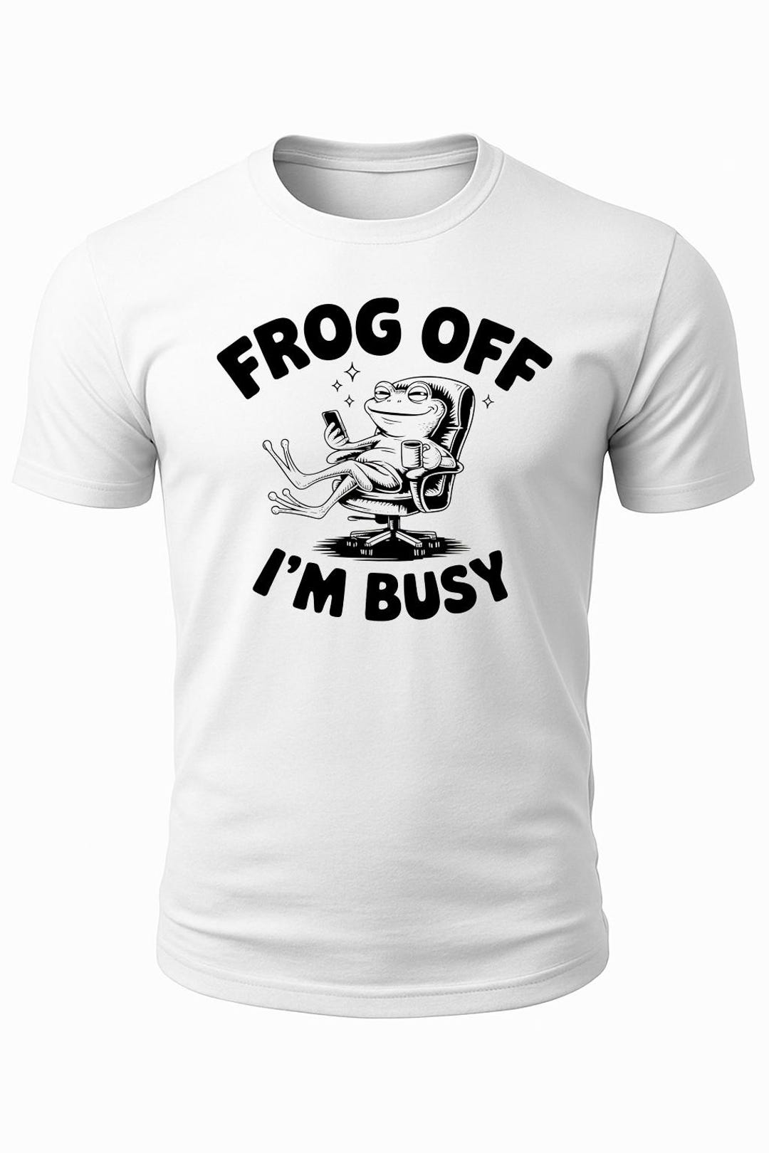 Frog off I’m Busy Shirt, Funny Frog T-shirt, Work From Home Shirt ...