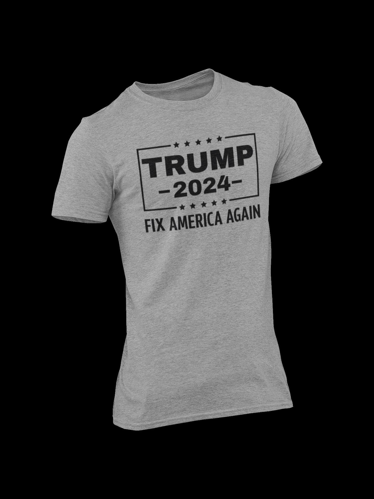 Trump 2024 Shirts Fix America Again MAGA Trump 2024 T Shirt Etsy