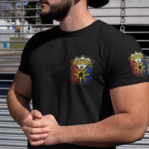 Philippines T-Shirt | Filipino Flag Shirt | Philippines Logo Tee | Filipino Pride T-Shirt | Filipino Heritage Gift for Men & Women