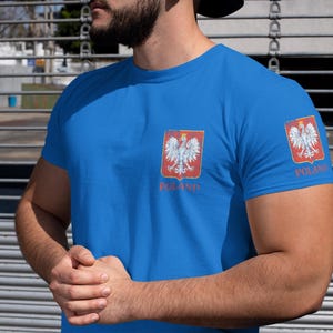 Poland T-Shirt | Polish Flag Shirt | Poland Logo Tee | Polish Pride T-Shirt | Polish Heritage Gift for Men & Women