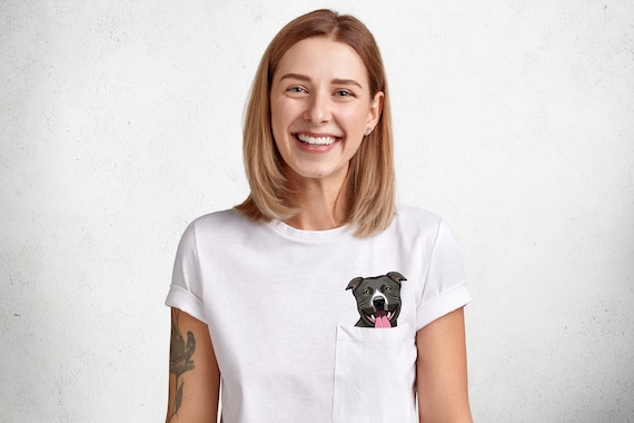Middle Finger Funny Pocket Dog Middle 