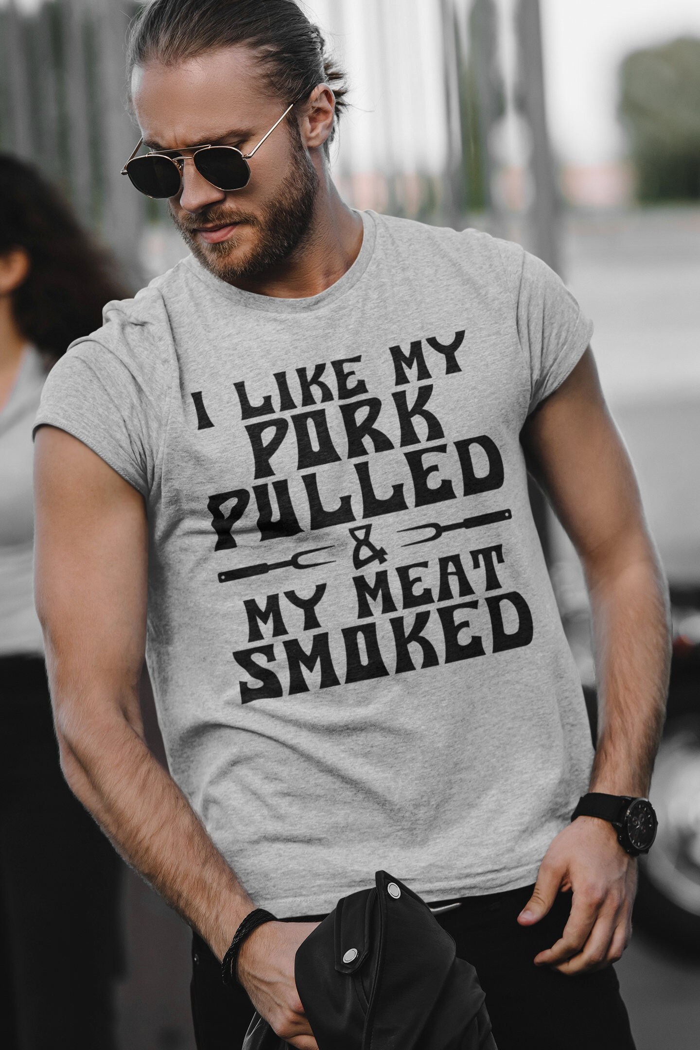 Meat Smoking Pork Pulling Chicken Jerking TShirt-CL – Colamaga