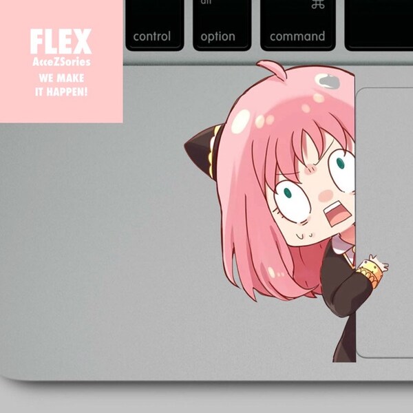 Anime Ninja Cute Peeker Vinyl Decal Sticker for Laptop Macbook iPad Water Bottle Notebook Computer, anything!