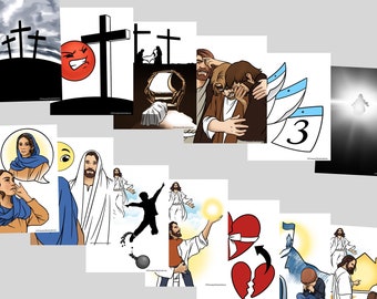 Risen (music by Shawna Edwards) - Primary Singing Time Visuals Packet