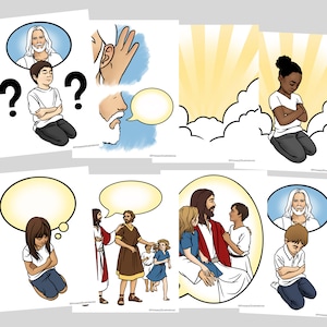A Child&#39;s Prayer - Primary Singing Time Visual Packet
