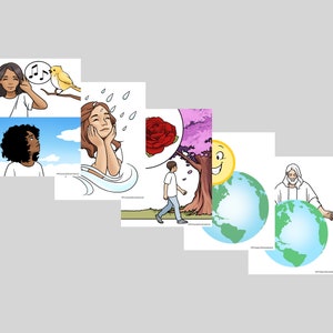 My Heavenly Father Loves Me - Primary Singing Time Visuals Packet