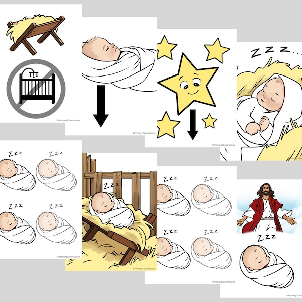 Away in a Manger - Etsy