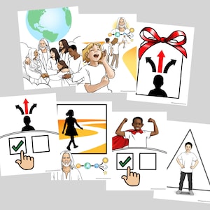 Op de afbeelding: Een kleurrijke illustratie die een keuze tussen twee paden voorstelt. Het ene pad leidt naar een stralende toekomst, terwijl het andere pad leidt naar een donkere en onzekere toekomst. De illustratie toont een persoon die op een kruispunt staat, met pijlen die in beide richtingen wijzen. De illustratie is een visuele voorstelling van het belang van goede keuzes.