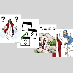 Did Jesus Really Live Again? - Primary Singing Time Visuals Packet