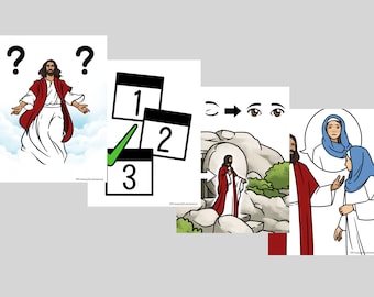 Did Jesus Really Live Again? - Primary Singing Time Visuals Packet