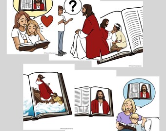 Tell Me the Stories of Jesus - Primary Singing Time Visuals Packet