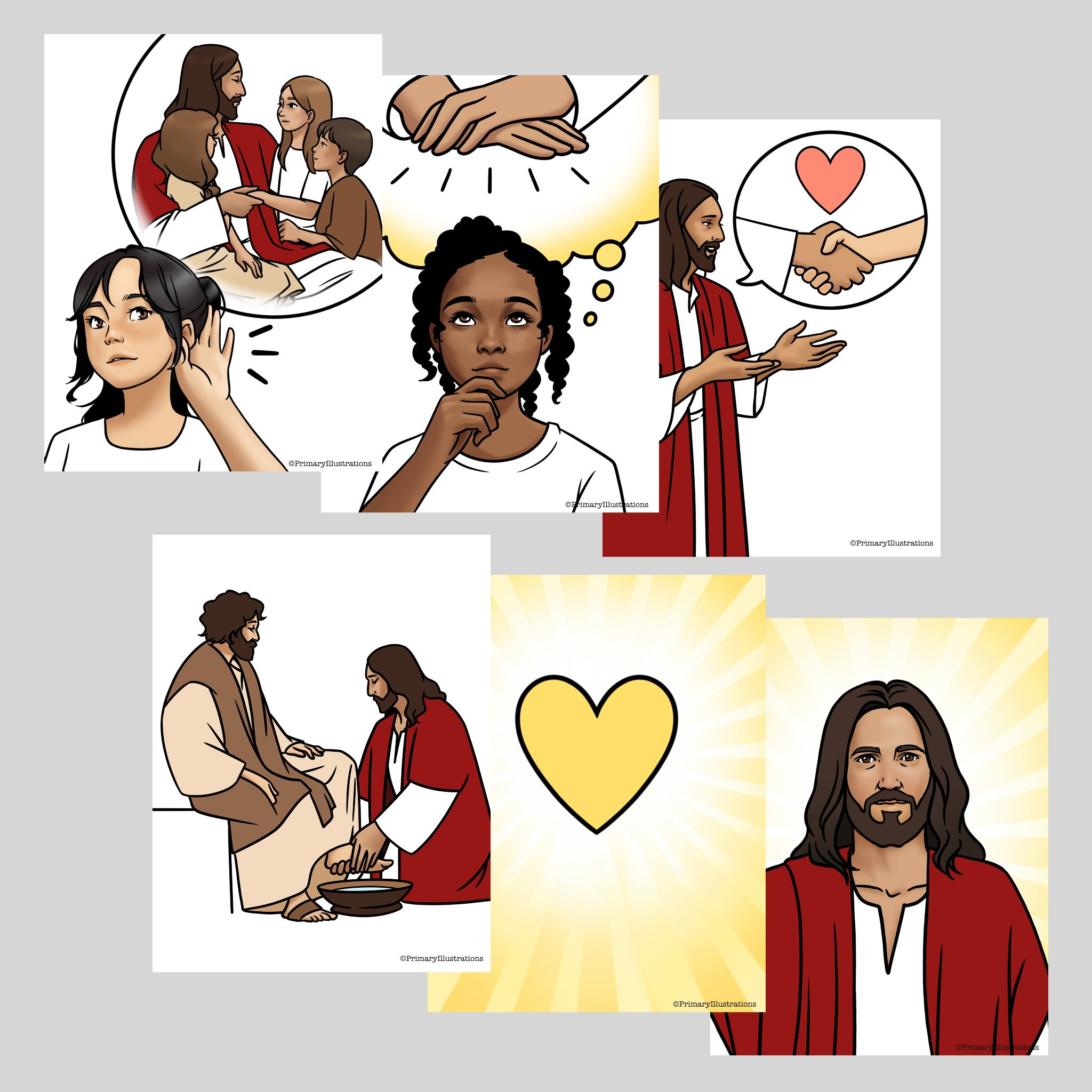 Tell Me the Stories of Jesus Primary Singing Time Visuals ...