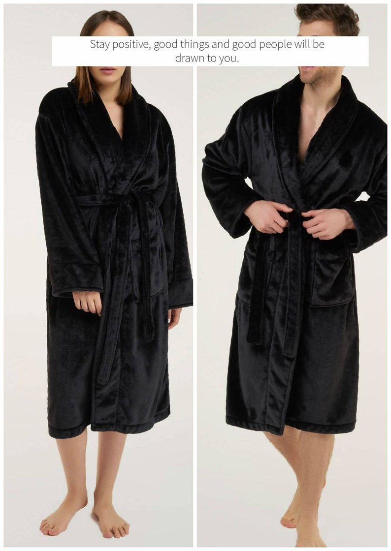His and Hers Bath Robes Set for Couples Mr and Mrs Robes Etsy