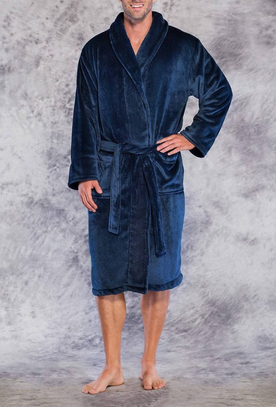 mens plush robes