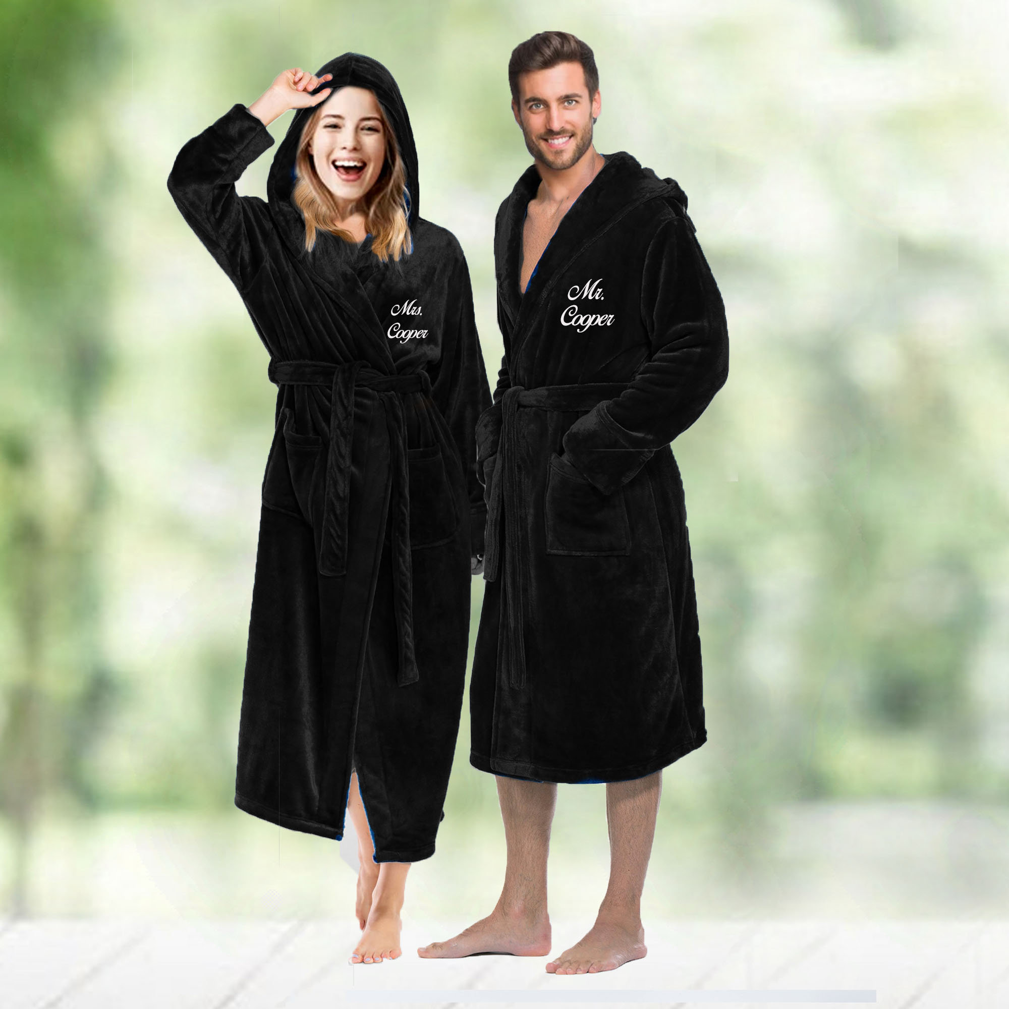 his and hers luxury dressing gowns