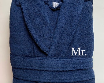 A Soft Bathrobe |Terry Cotton Robe for Groomsmen |XXL Size | Cozy Bathrobe |Unisex Men's/Women's Robe |  XXL Terry Cotton Robe for Groomsmen