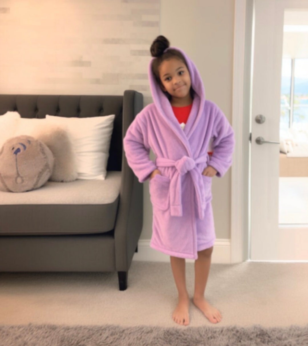 Matching Customizable Bathrobes for Kids Christmas Family Bathrobes Fun