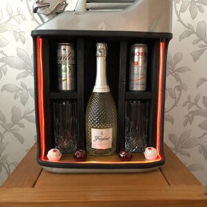 Jerry Can minibar, bar, Jerry blik, gerecycled, herencadeau, cadeaus