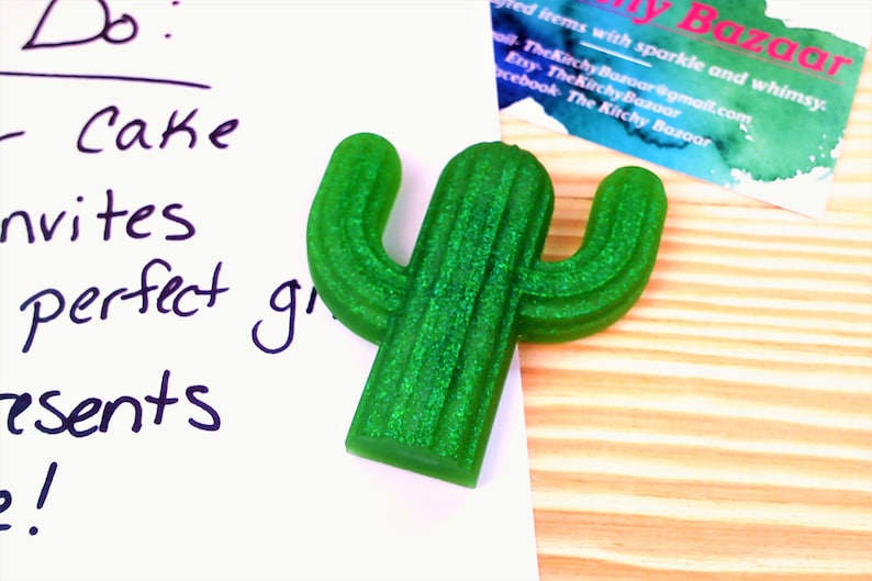 cacti nature decor 3D cactus fridge magnet cactus decor 3D magnets gift under 10 nature magnets green 3D cactus refrigerator magnet