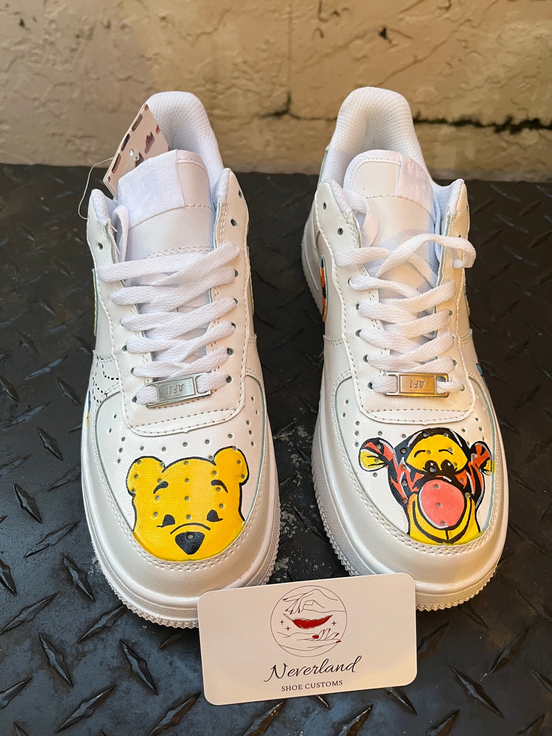pooh bear nikes