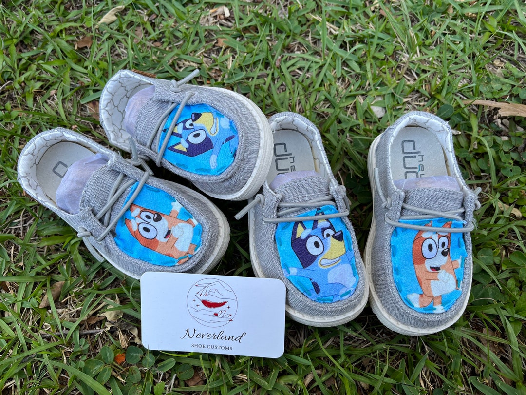 Made to Order Bluey Hey Dudes Etsy Australia