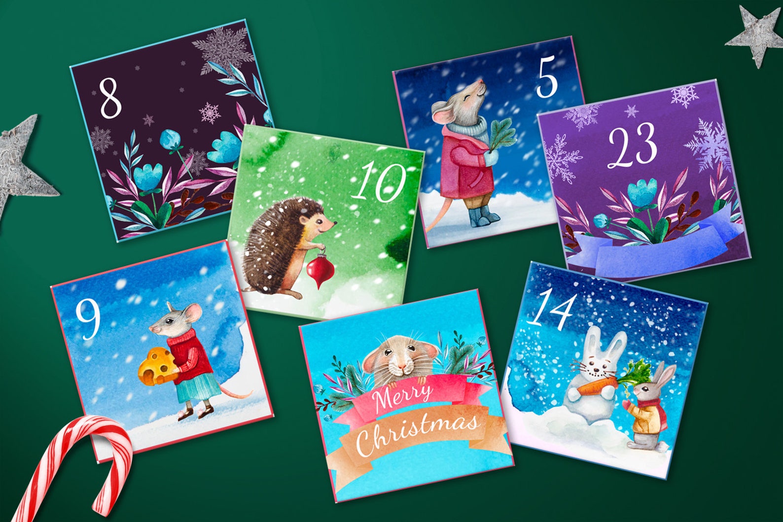 Printable Advent Calendar Envelope Template Free Printable Advent Calendar Envelope Template Free