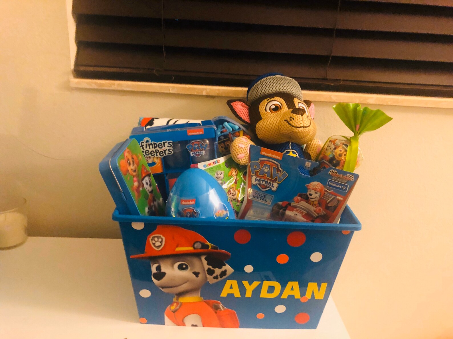 Panier Vélo Paw Patrol - Fixation Universelle Pour Guidon Vélo, Trottinette, Tricycle