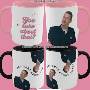 2 VERSCHIEDENE STYLES | ITYSL Sie sicher über diese Tasse | "Ich glaube, du solltest mit ""Tim Robinson"" Kaffeetasse verlassen