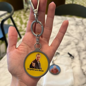 ITYSL-Triples sind die besten Oldtimer-Schlüsselanhänger | KOSTENFREIER VERSAND | Ich denke, du solltest mit Tim Robinson Schlüsselbund Taschenanhänger Geschenk verlassen