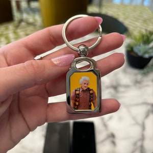 Karl Havoc Rechteck Foto Schlüsselanhänger | ITYSL Schlüsselanhänger | Ich denke, Sie sollten mit Tim Robinson Geschenk | KOSTENFREIER VERSAND