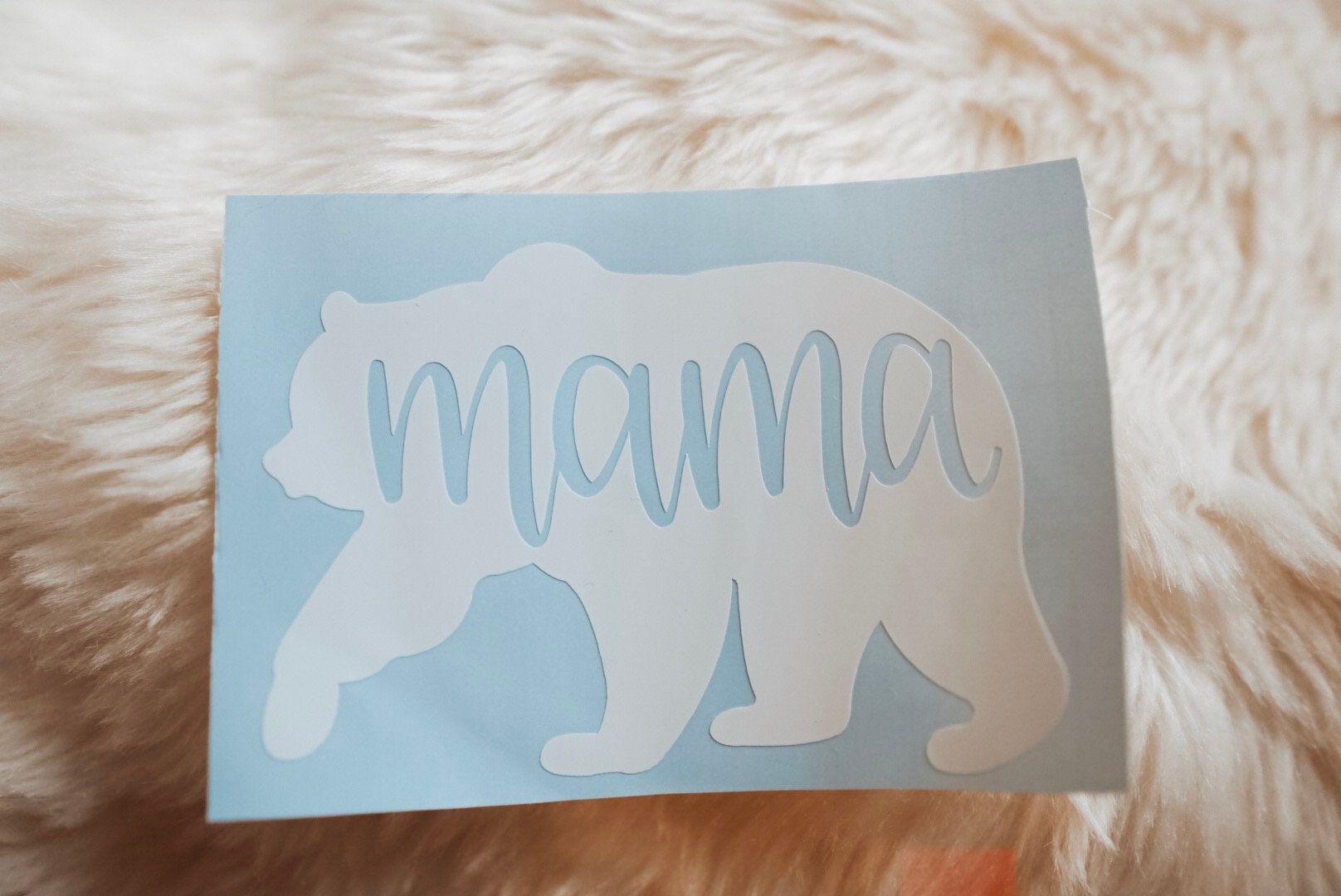 Mama Bear Decal Tumbler Decal Laptop Decal Mama Bear Vinyl | Etsy