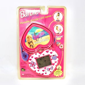 90s Barbie Portable Arcade Beach Volleyball LCD Game Vintage