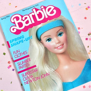 Barbie magazine 1980s sales