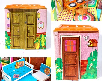 retro barbie house