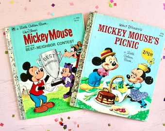 Libri di Topolino/Libri Disney vintage/Picnic nel bosco/Walt Disney/Libri  per bambini/Bambini/Illustrati/Meraviglioso mondo di/Minnie/Nipoti -   Italia