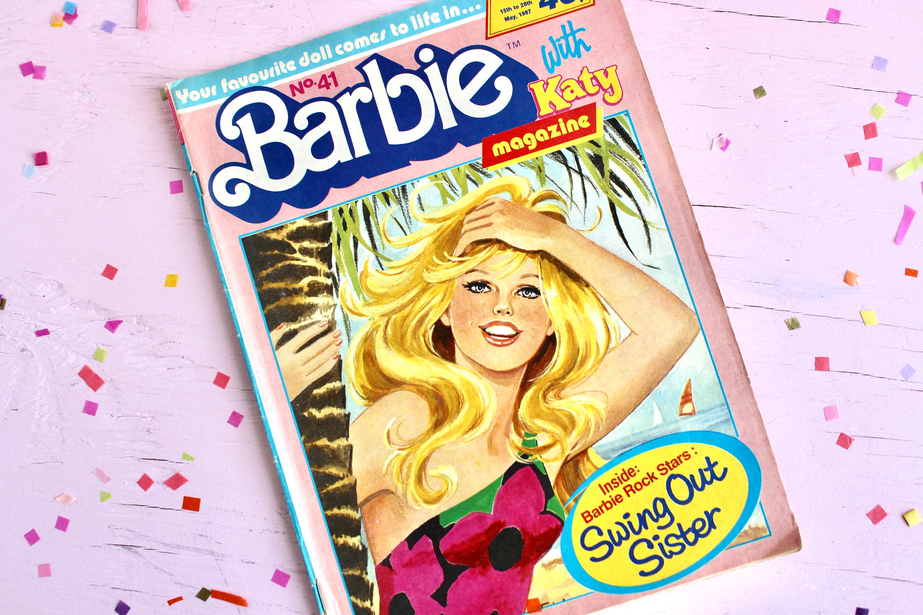 Barbie magazine sales 1980s