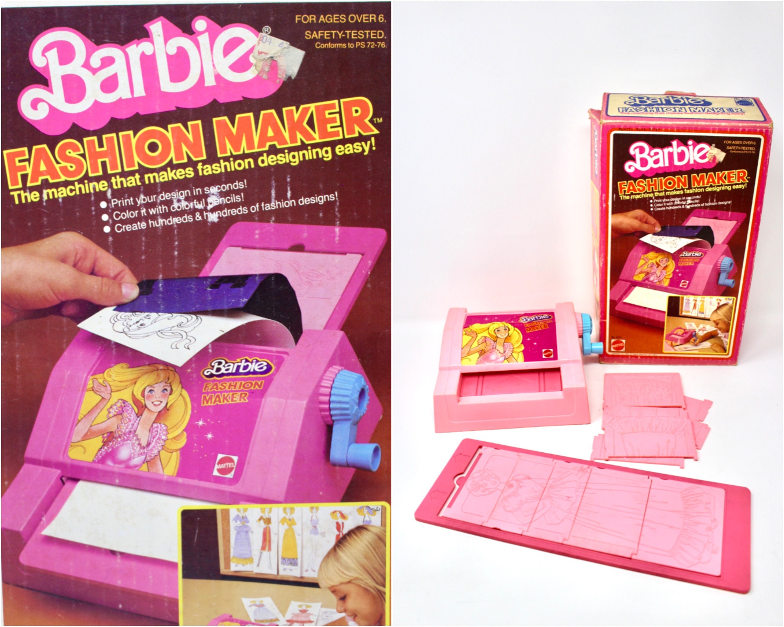 Barbie fashion maker hotsell