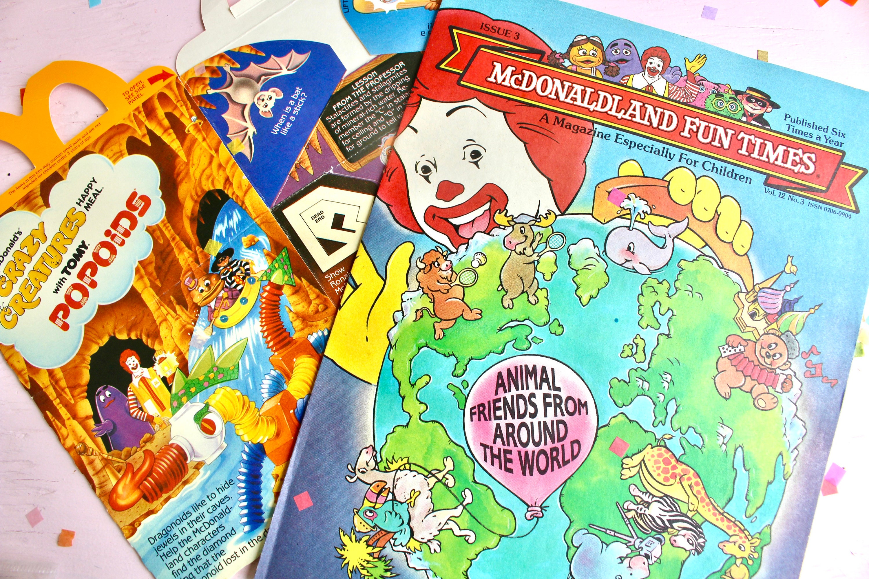 Mcdonalds Back to School Fun Pack Vintage 80s Nostalgia - Etsy