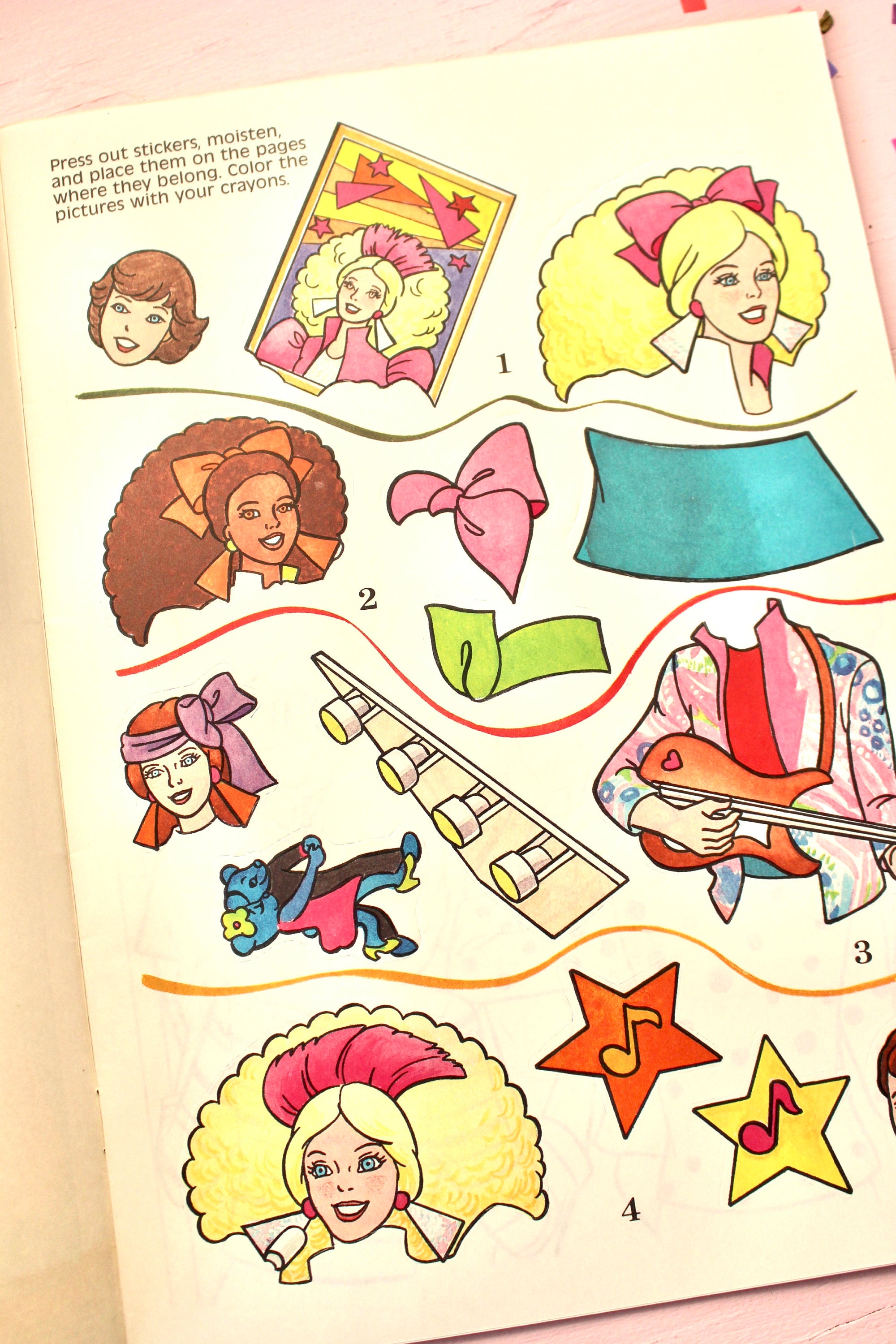 Barbie Coloring Book Sticker for Sale by 80sbilly