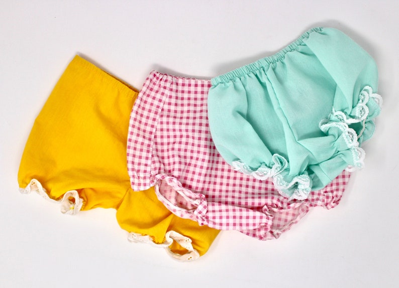 Vintage Multi Colored Baby Bloomer Set Size 09 Months for Fun Etsy