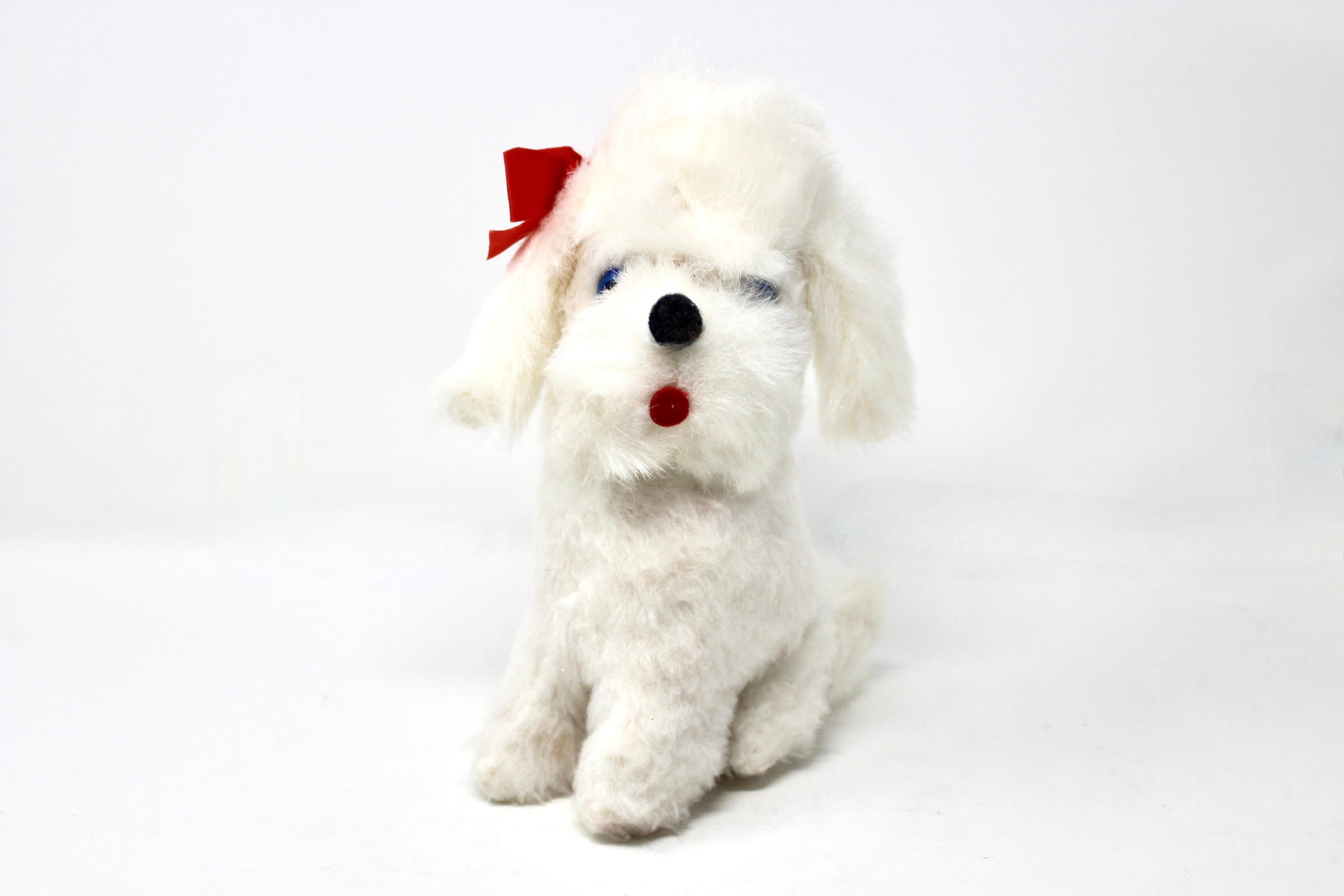 white poodle plush