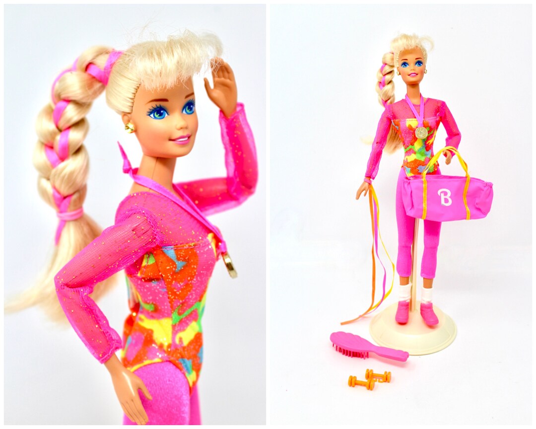 Barbie Gimnasta Barbie Modelo MuÃ±eca Gimnasia Rítmica MuÃ±eca