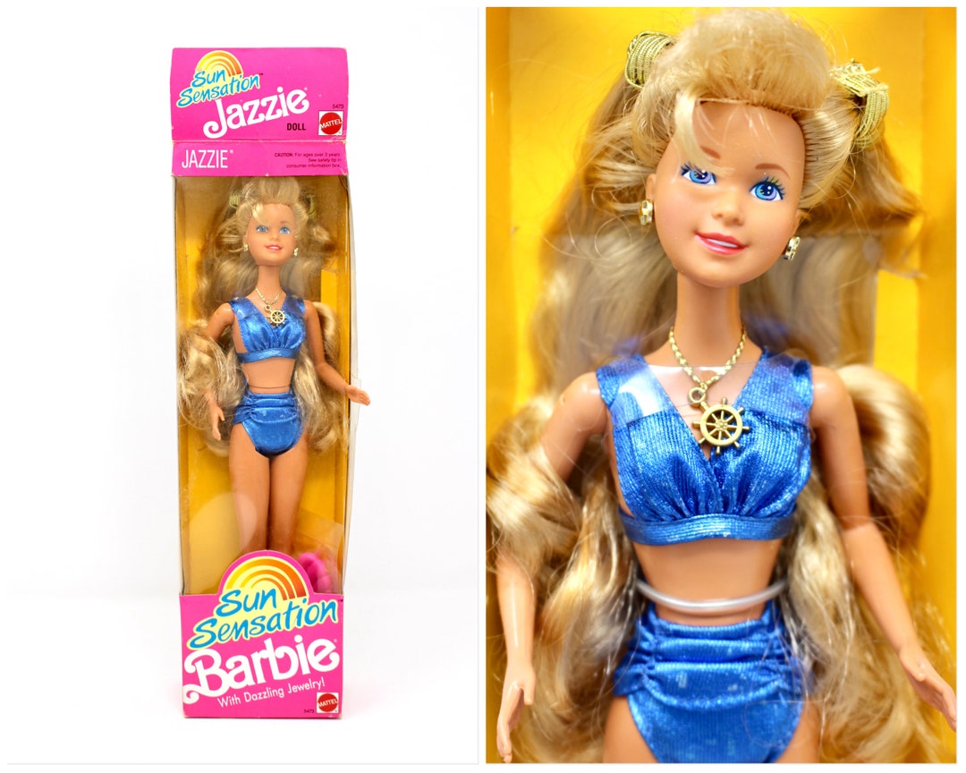 Sun Sensation Jazzie Doll With Accessories and Box 90s Sun